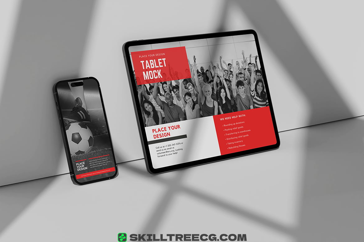 图片[4]-iPhone 14 Pro and iPad Pro Mockup（968970）-技能树